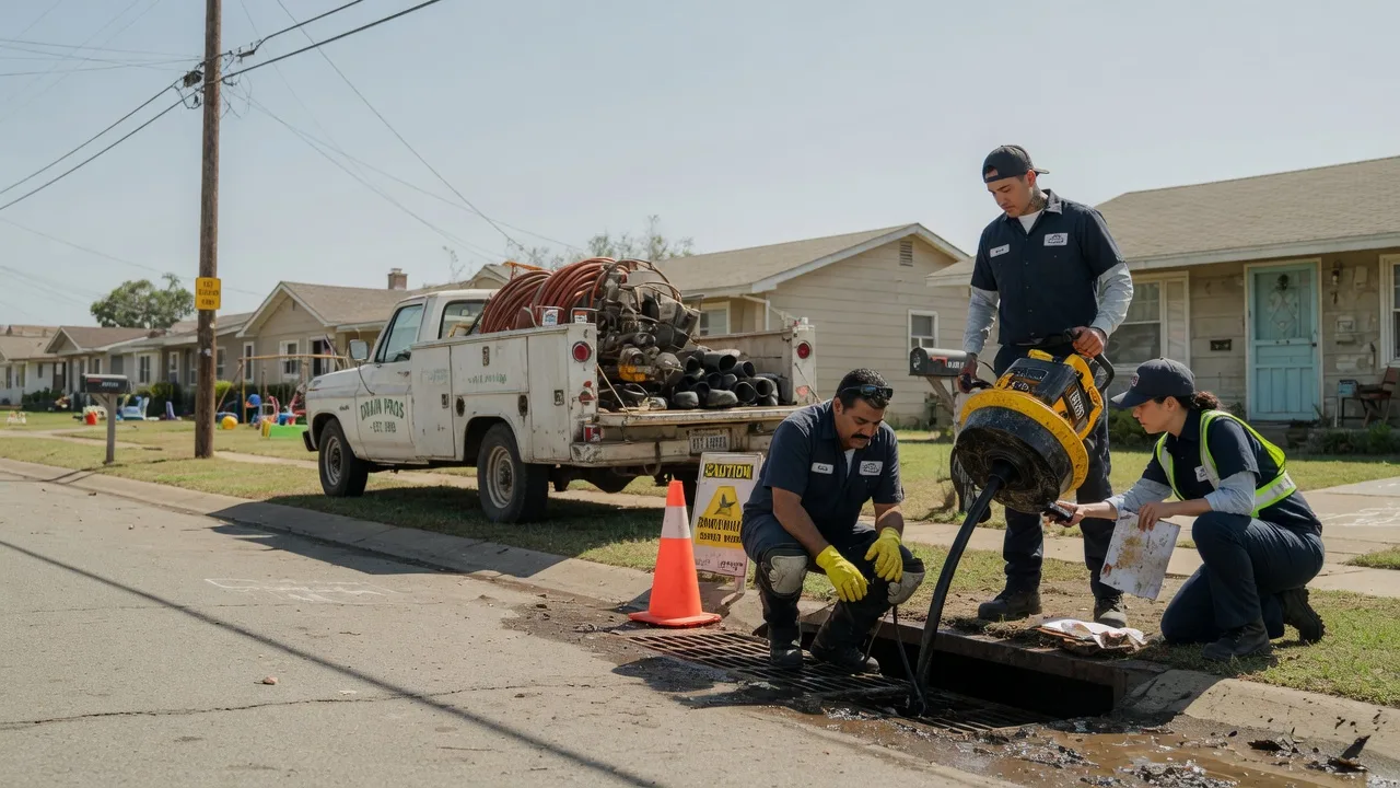 Drain Cleaning in Westhoff, TX near me